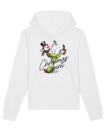 cu vin si umor de  Crăciun - Green Christmas Spirit Hanorac Unisex Drummer