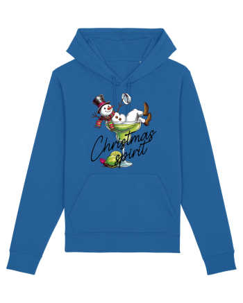 cu vin si umor de  Crăciun - Green Christmas Spirit Royal Blue