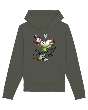 cu vin si umor de  Crăciun - Green Christmas Spirit Khaki