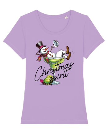 cu vin si umor de  Crăciun - Green Christmas Spirit Lavender Dawn