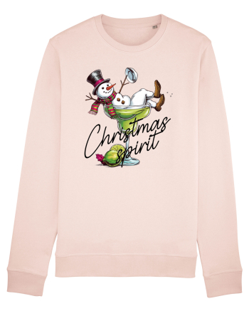 cu vin si umor de  Crăciun - Green Christmas Spirit Candy Pink