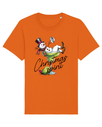 cu vin si umor de  Crăciun - Green Christmas Spirit Bright Orange
