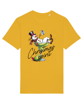 cu vin si umor de  Crăciun - Green Christmas Spirit Spectra Yellow