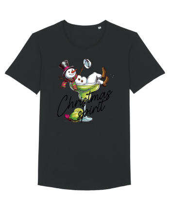 cu vin si umor de  Crăciun - Green Christmas Spirit Black