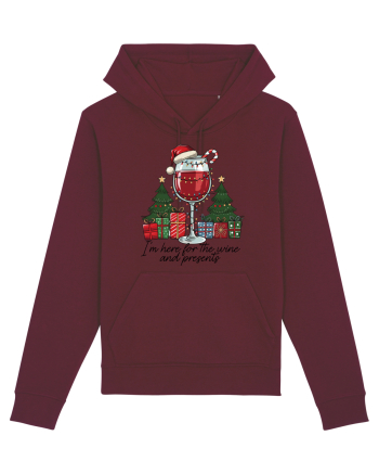 cu vin si umor de  Crăciun - I am here for the wine and presents Burgundy