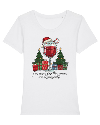 cu vin si umor de  Crăciun - I am here for the wine and presents White