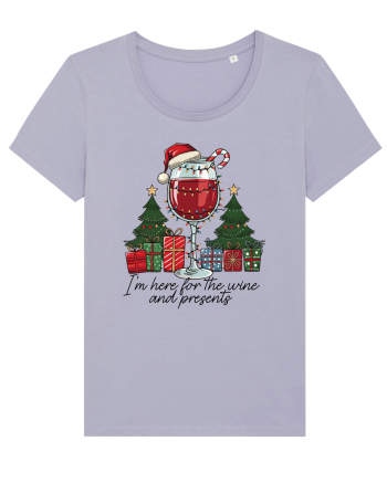 cu vin si umor de  Crăciun - I am here for the wine and presents Lavender
