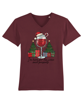 cu vin si umor de  Crăciun - I am here for the wine and presents Burgundy