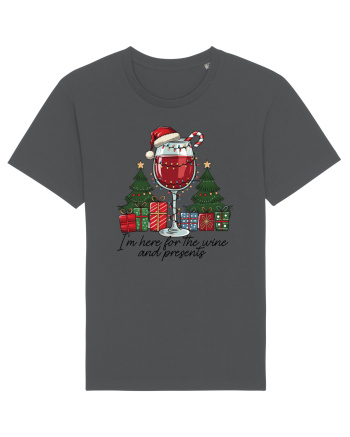 cu vin si umor de  Crăciun - I am here for the wine and presents Anthracite