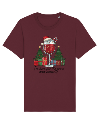 cu vin si umor de  Crăciun - I am here for the wine and presents Burgundy
