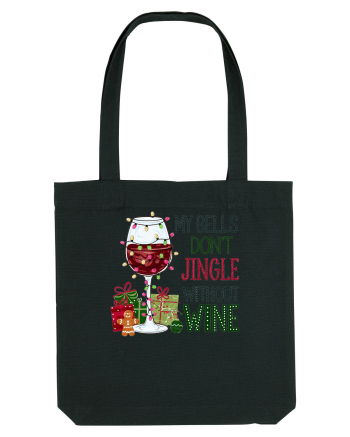cu vin si umor de  Crăciun - My bells do not jingle without wine Black