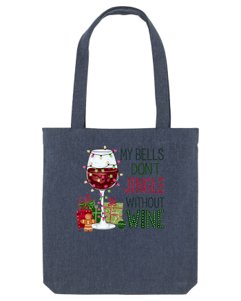 cu vin si umor de  Crăciun - My bells do not jingle without wine Midnight Blue
