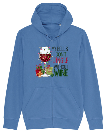 cu vin si umor de  Crăciun - My bells do not jingle without wine Bright Blue