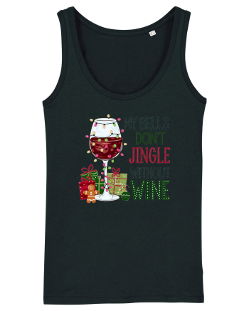 cu vin si umor de  Crăciun - My bells do not jingle without wine Black