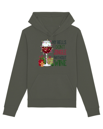 cu vin si umor de  Crăciun - My bells do not jingle without wine Khaki