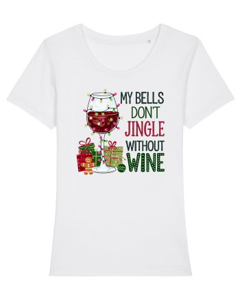 cu vin si umor de  Crăciun - My bells do not jingle without wine White