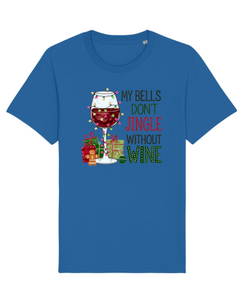 cu vin si umor de  Crăciun - My bells do not jingle without wine Royal Blue