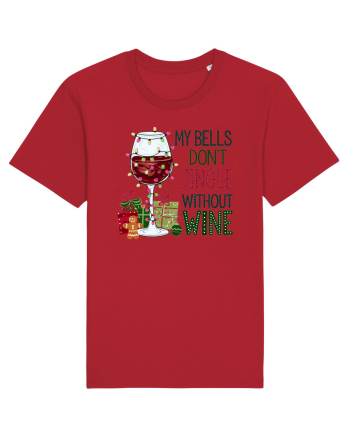 cu vin si umor de  Crăciun - My bells do not jingle without wine Red