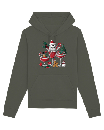 cu vin si umor de  Crăciun - Sweet Wine Christmas Khaki