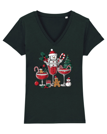 cu vin si umor de  Crăciun - Sweet Wine Christmas Black