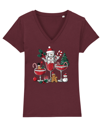 cu vin si umor de  Crăciun - Sweet Wine Christmas Burgundy