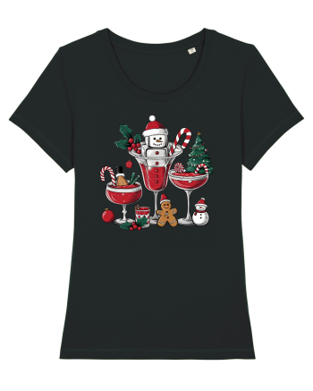 cu vin si umor de  Crăciun - Sweet Wine Christmas Black