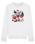 cu vin si umor de  Crăciun - Sweet Wine Christmas Bluză mânecă lungă Unisex Rise