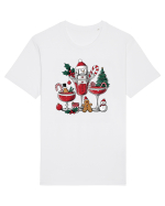 cu vin si umor de  Crăciun - Sweet Wine Christmas Tricou mânecă scurtă Unisex Rocker