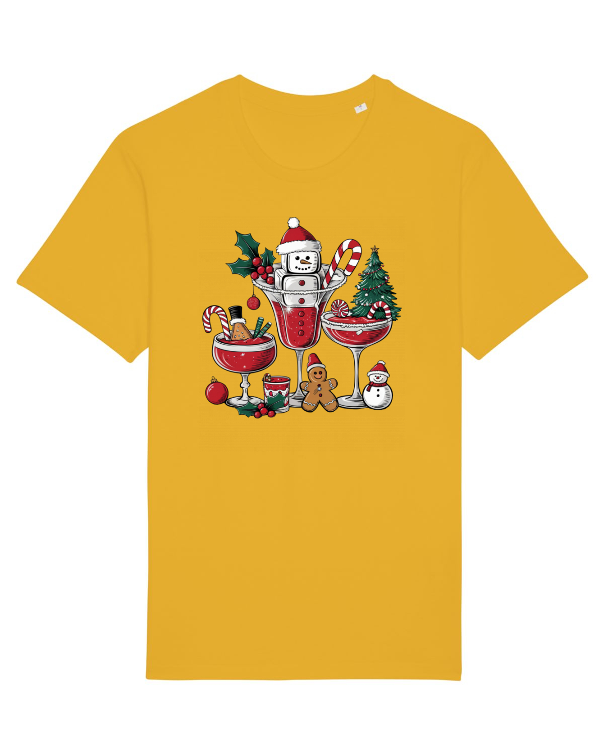 Tricou mânecă scurtă Unisex Rocker Spectra Yellow