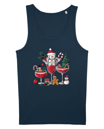 cu vin si umor de  Crăciun - Sweet Wine Christmas Navy