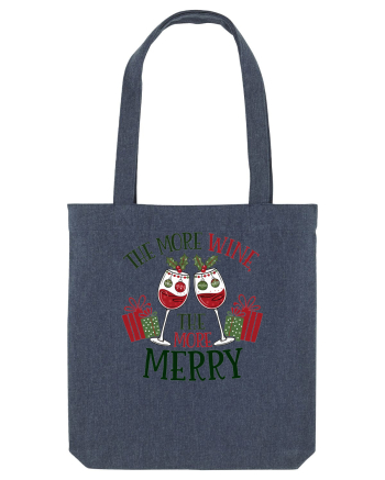 cu vin si umor de  Crăciun - The more wine the more merry Midnight Blue
