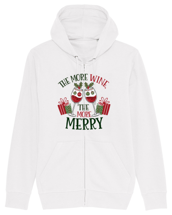 cu vin si umor de  Crăciun - The more wine the more merry White