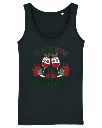 cu vin si umor de  Crăciun - The more wine the more merry Black