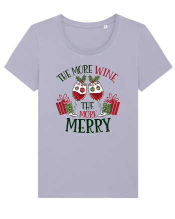 cu vin si umor de  Crăciun - The more wine the more merry Lavender