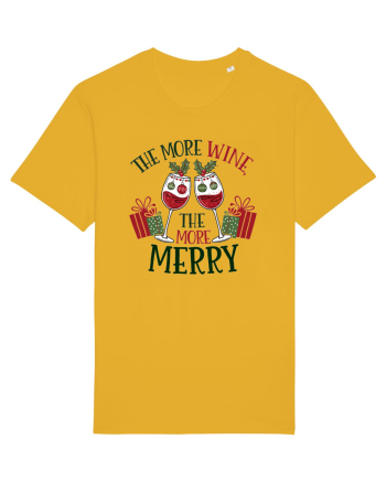 cu vin si umor de  Crăciun - The more wine the more merry Spectra Yellow