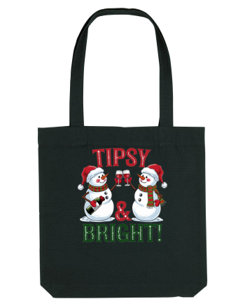 cu vin si umor de  Crăciun - Tipsy and bright Black