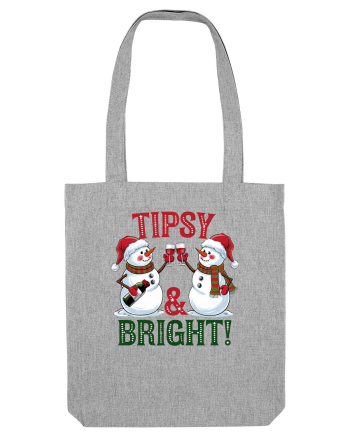 cu vin si umor de  Crăciun - Tipsy and bright Heather Grey