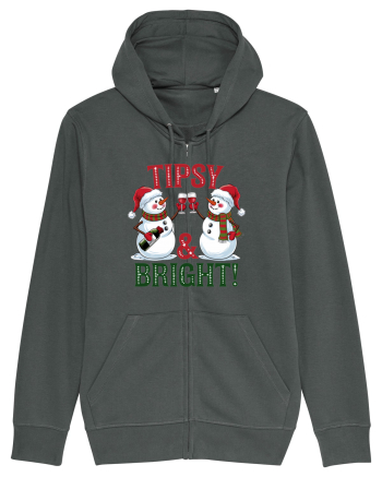 cu vin si umor de  Crăciun - Tipsy and bright Anthracite