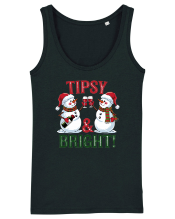cu vin si umor de  Crăciun - Tipsy and bright Black