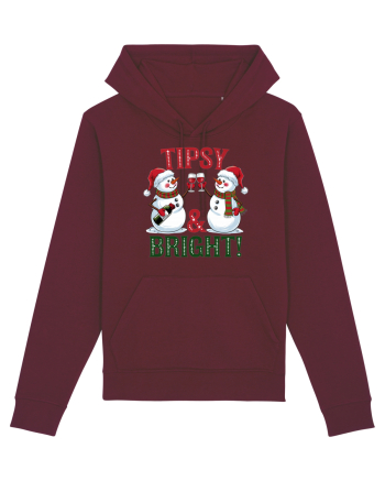 cu vin si umor de  Crăciun - Tipsy and bright Burgundy