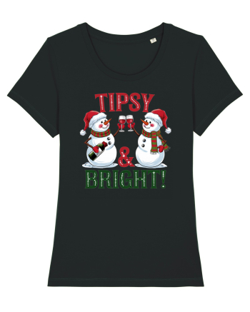 cu vin si umor de  Crăciun - Tipsy and bright Black