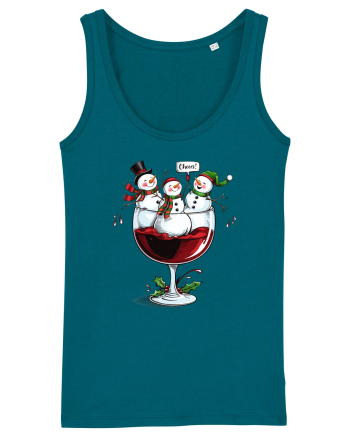 cu vin si umor de  Crăciun - Wine and cheering snowmen Ocean Depth