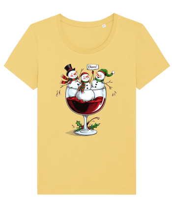 cu vin si umor de  Crăciun - Wine and cheering snowmen Jojoba