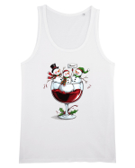 cu vin si umor de  Crăciun - Wine and cheering snowmen Maiou Bărbat Runs