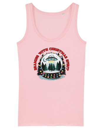 Crăciun extraterestru - Beaming with Christmas spirit Cotton Pink