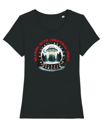 Crăciun extraterestru - Beaming with Christmas spirit Black