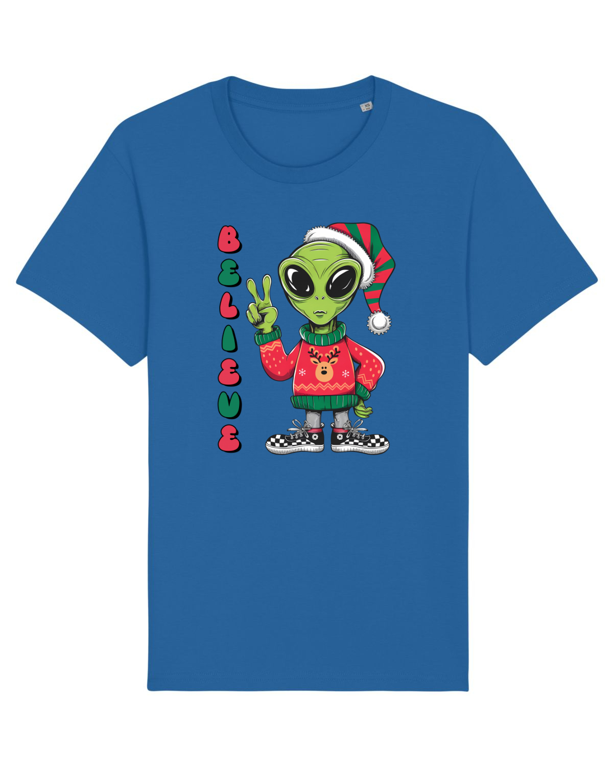 Tricou mânecă scurtă Unisex Rocker Royal Blue