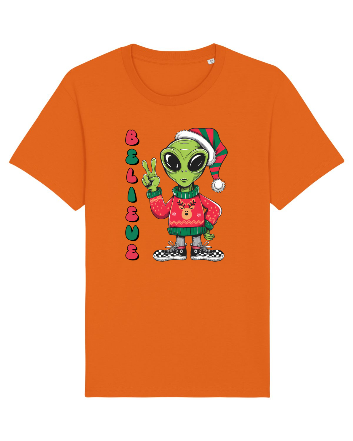 Tricou mânecă scurtă Unisex Rocker Bright Orange