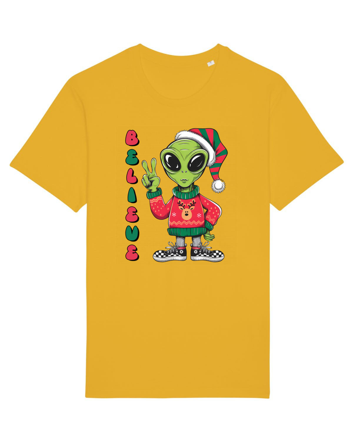 Tricou mânecă scurtă Unisex Rocker Spectra Yellow