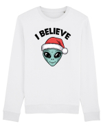 Crăciun extraterestru - I believe Bluză mânecă lungă Unisex Rise
